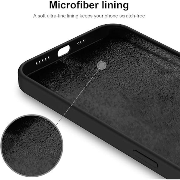 iPhone 13 Pro -kotelo, pehmeä nestemäinen silikonigeeli -puskurisuoja, S