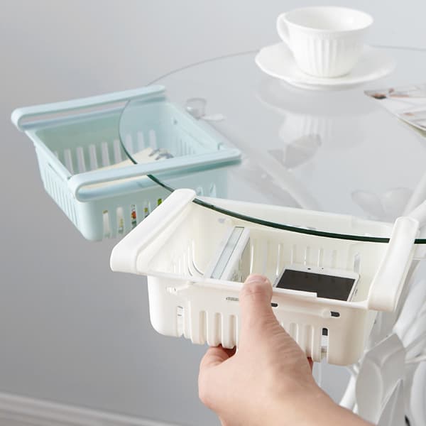 Fridge Lådorganiserare 4 Pack Retractable Låda Kylskåp St