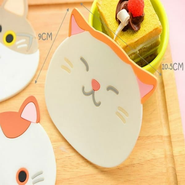1 stk. Cloud Shape Placemat Børnepladeunderlag Mad Grade Silikonebord