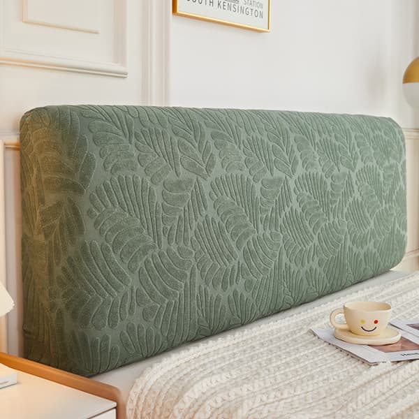 (grønn, king size seng: 190-210 cm) Stretch hodegjerdetrekk for queen size seng, K