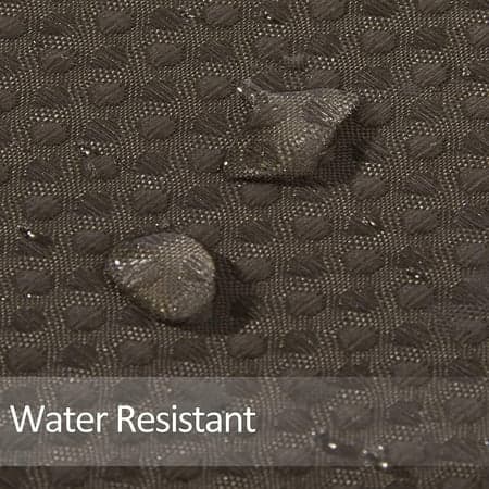 Texturerad tyg badkar duschdraperi - Duschdraperier för badrum