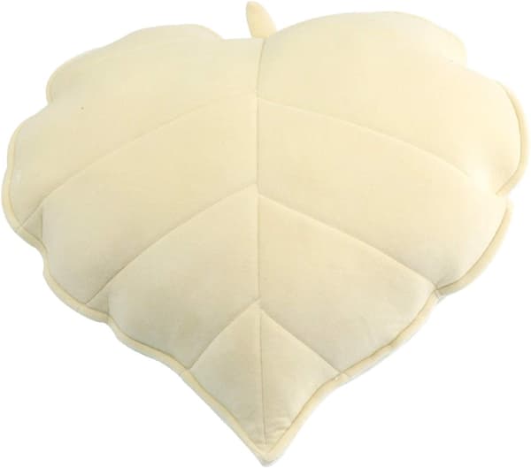 3D-blader Hjem Sofa Pude Dekorasjon (Bone Beige) 13cm
