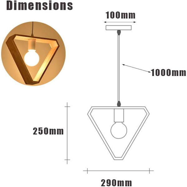 Pohjoismainen moderni minimalistinen geometrinen geometria ruokasalin kattokruunu
