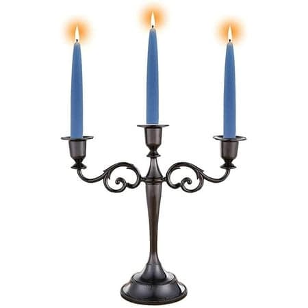 Lysestaker, Candelabra Lysestake Messing 3 Arm, Bryllup Ca