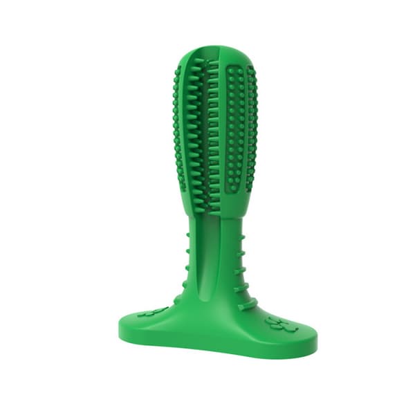 1 st smart tandborste för hundar - Grön