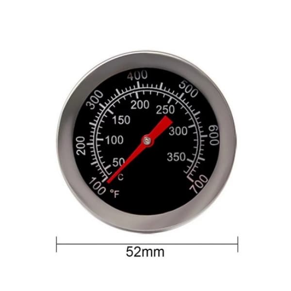 Ovntermometer i rustfrit stål BBQ Grill Rygetermometer