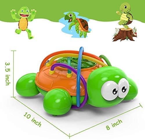 Utomhus sprinkler för barn och småbarn Backyard Rotary Turtle Sp