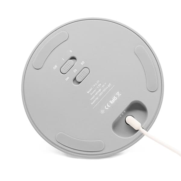 Sne Bjerg Lys LED Touch Silikone Natlys Senge Nat