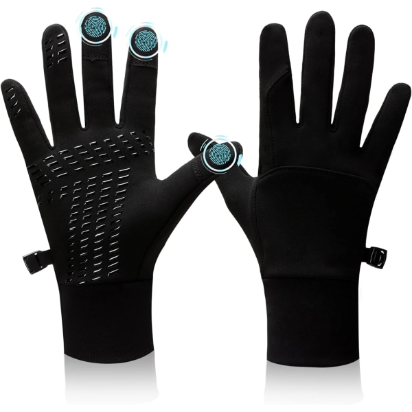 1PC (L)Gants de Course, écran Tactile Coupe-Vent Antidérapant Gan