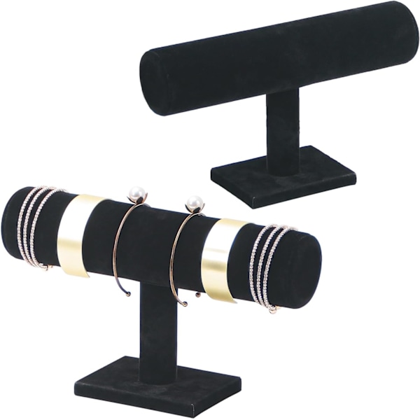 Set med 2 armbandshållare, avtagbar armbandspresentationshållare, armband