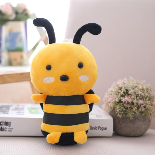 Bee Plys legetøj, 8 tommer (ca. 20,3 cm) Bee tøjdyr, blødt