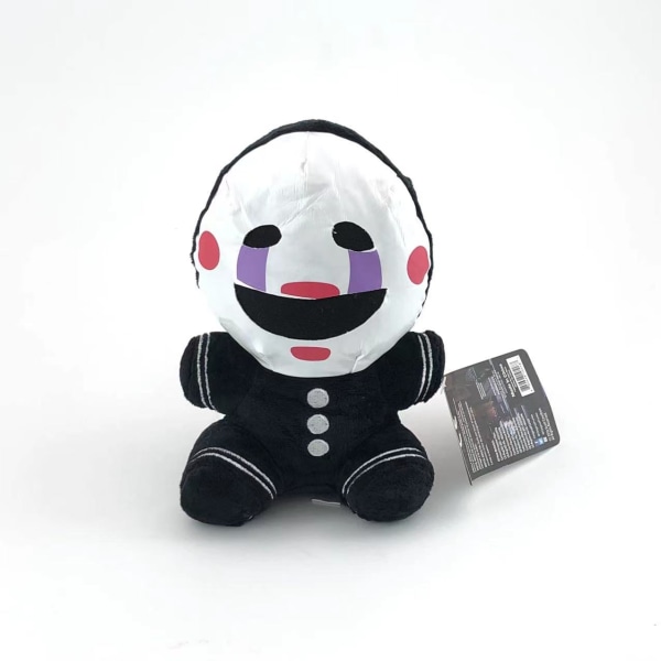 Five Nights at Freddy's Nightmare Marionette Plysch, 6\", Svart