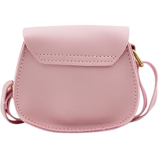 Lasten tytöille Toddler Mini Olkalaukku Crossbody-laukku tupsulla