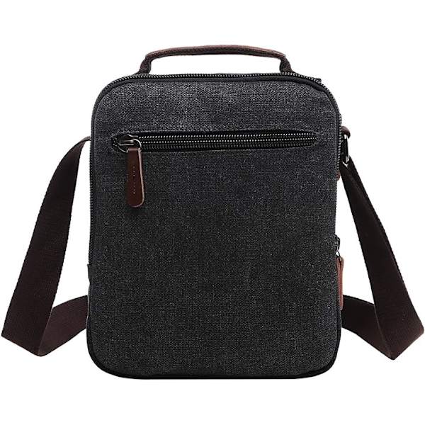 Miesten Messenger-laukku, Canvas Crossbody Olkalaukut Vintage Sat