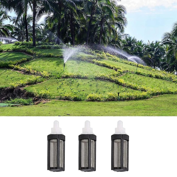 3 stk. Mikro pumpefilter Mikro pumpefilter Mikro vannpumpefilter