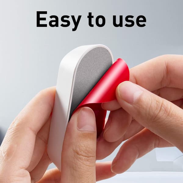 Hvit magnetisk stripebase for magnetisk trådløs under-skap-lig