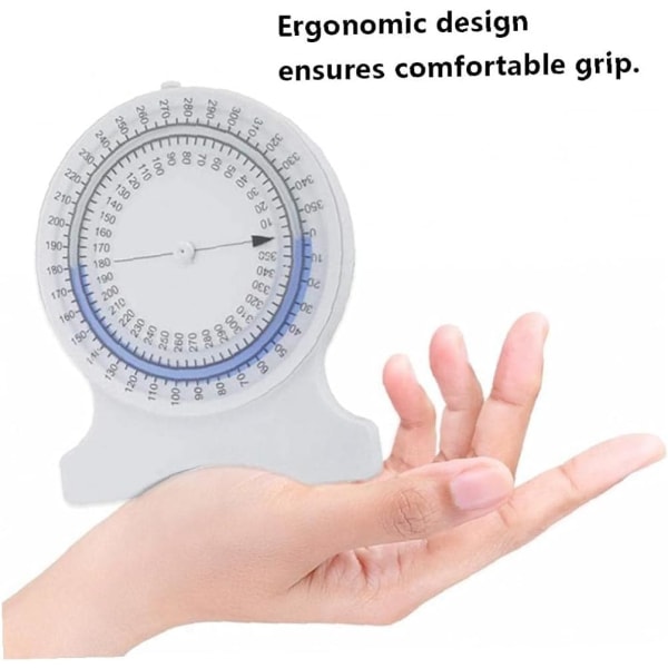 Bubble Inclinometer Digital Flex Fingertip Physical Physiotherapy