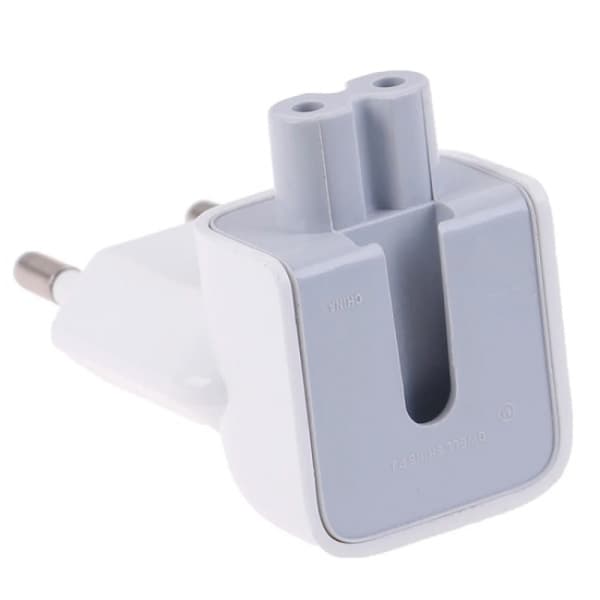 1 stk. Rejseadapter til Apple Macbook (EU) Hvid