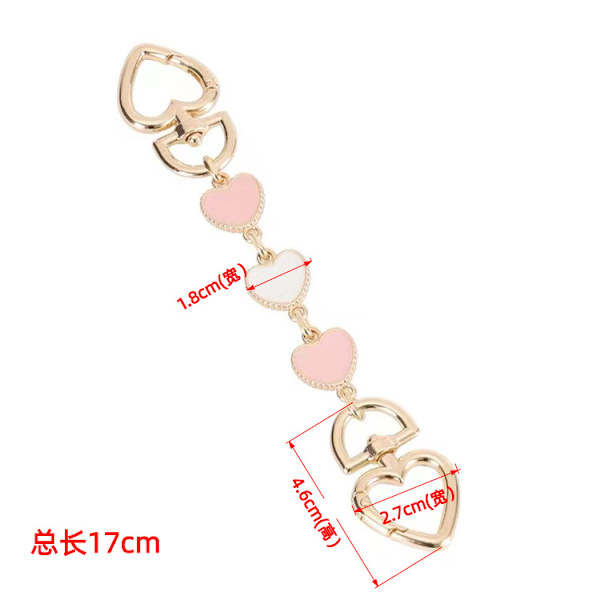 3 st Bag Strap Extender Kedja Strap Extender Handväska Extensio