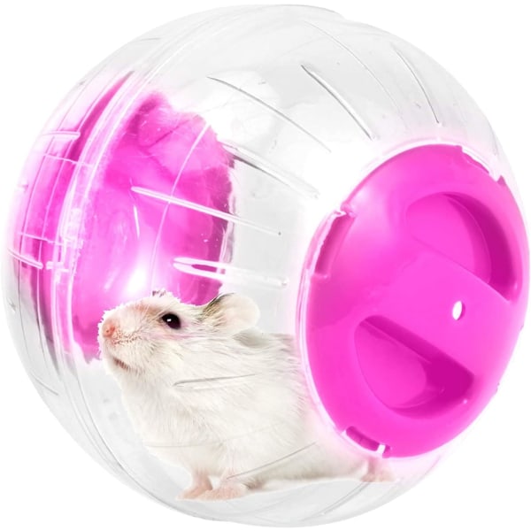 Nydelig søt hamster løpeball 12cm hamster krystallkule liten sil