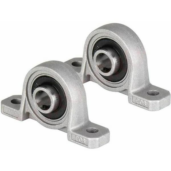 4 stk. bloklagre, 10 mm kuglelejer, pudebloklejer,