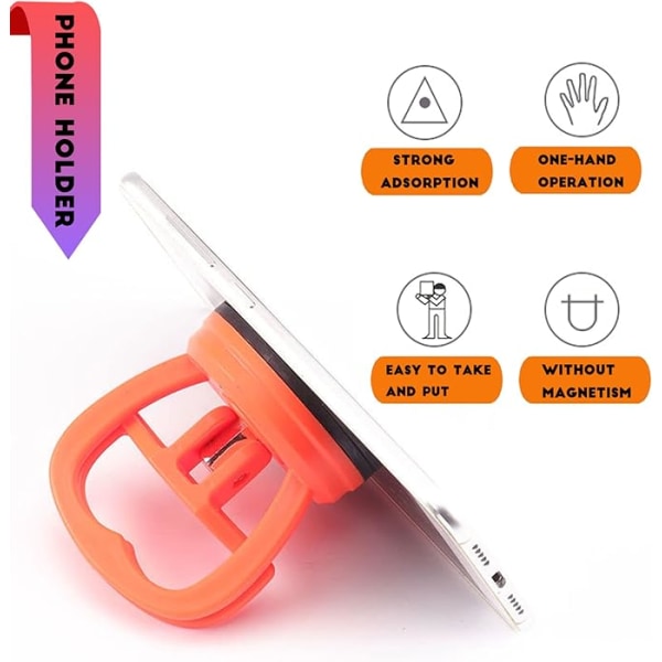 1 stk. Kraftig sugekop, værktøj til reparation af telefonskærm, værktøj til fjernelse af skærm