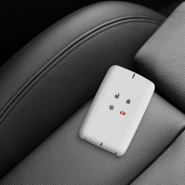 Bilnøgleetui Kompatibel med Renault Smart Key 4-Knapper (Keyless