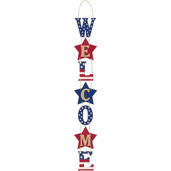 American Welcome MDF-logotyp, 1 st
