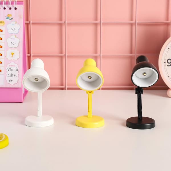 LED Mini Bordlampe Fold-able Nat Læsning Bog Lamper til Hjem R