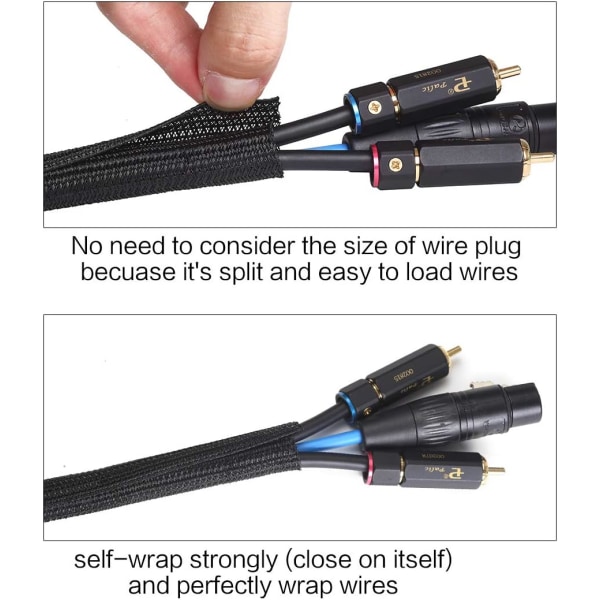6 mm-7,7 m selvlukkende kabeldæksel Kabelmuffe Kabeldækselkabel