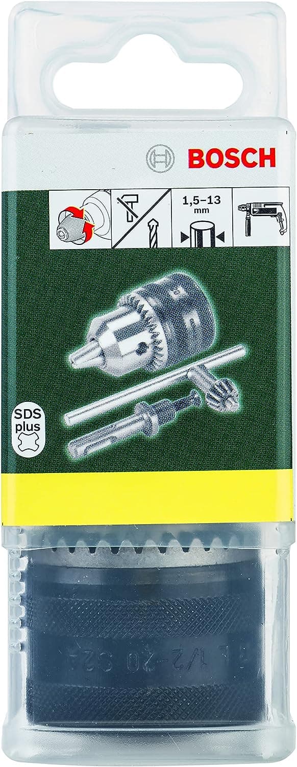 Bosch SDS plus adapter (med borechuck, 1,5-13 mm, c