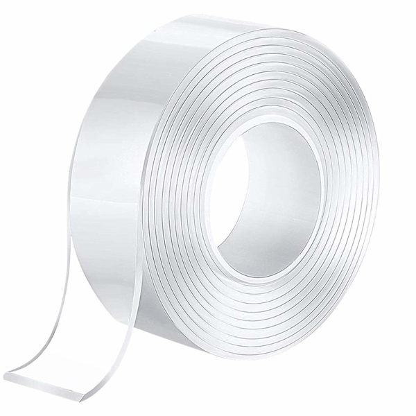 Dobbeltklæbende tape (9,85 fod) Heavy Duty monteringsbånd, multifunktionelt
