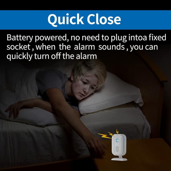 Smart trådlös vårdgivare sökare, rörelsesensor larm och fall före