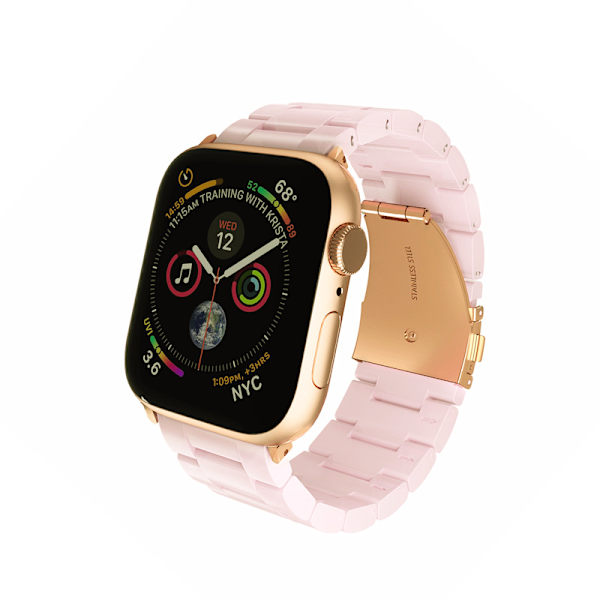 Resin Apple Watch -ranneke naisille ja miehille, erittäin kevyt, mukava