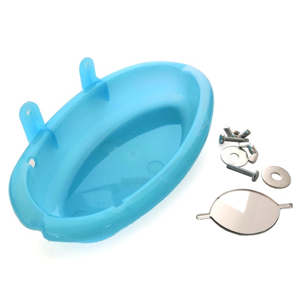 Bird Bath Bowl Hanging Basin Birdbath Toy Pet Parrot Budgie Parak