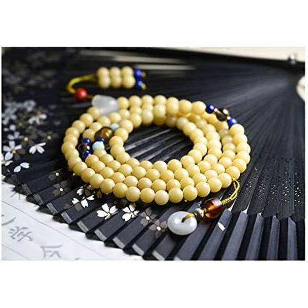 Luonnollinen sään vaikutuksesta Bodhi-juurirannekoru Bodhi-siemen Tiibetin buddhismi