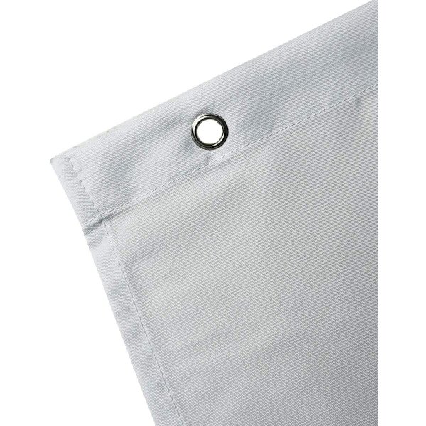 Trendig duschdraperi, designer duschdraperi, gradient blå tyg