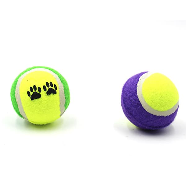 Mini tennispalloja kumikissoille (3 kpl)