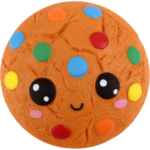 Squishies Chokladkakor Kawaii Cookie Långsamt växande Squishies