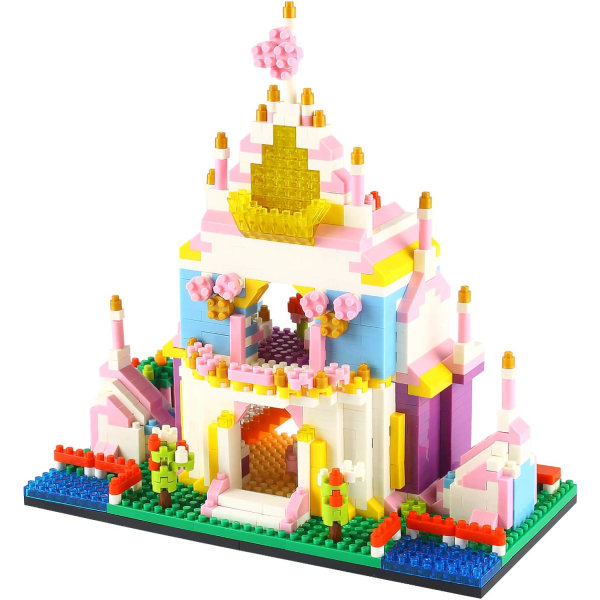 1 kpl Princess Castle -mikrorakennuspalikat Minirakennuslelutiili