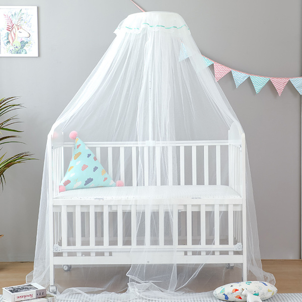 Crib Tent by  | Premium See Through Mesh Mosquito Crib Net Topper