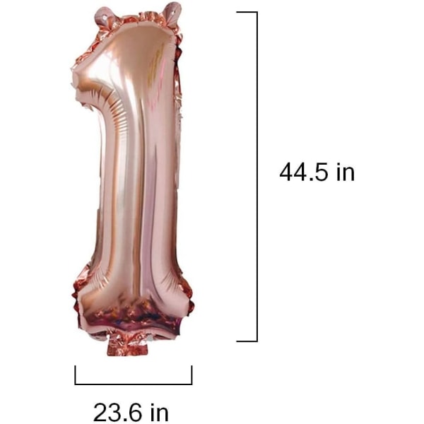 18-årsjubileumsdekoration, festballonger 18 år nummer B