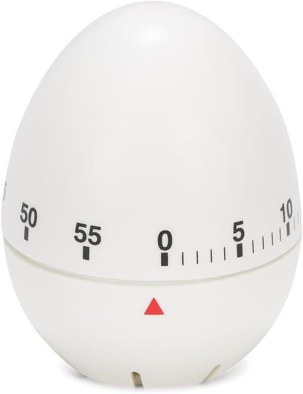 Egg Timer-60 minutter Egg Timer mekanisk timer kjøkken Nedtelling
