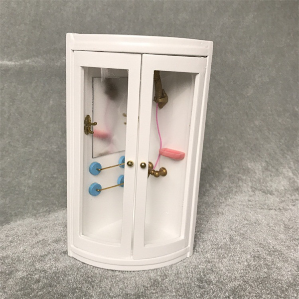 Nukkekodin suihkuhuone, 1:12 nukkekodin miniatyyrihuonekalut Simulati