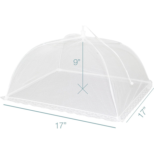 Simply Genius (6 kappaletta) Suuri ja korkea 17x17 ponnahtava verkkoelintarvikepeite