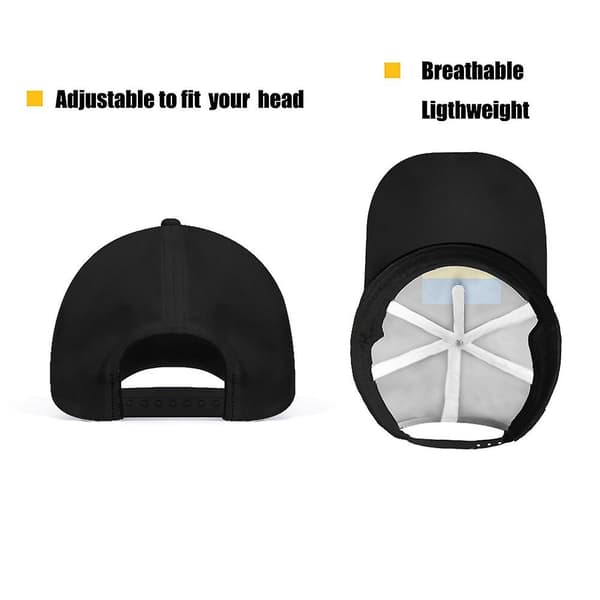 Ukrainalainen lippu Plain Adjustable Baseball Cap Retro Baseball Cap H