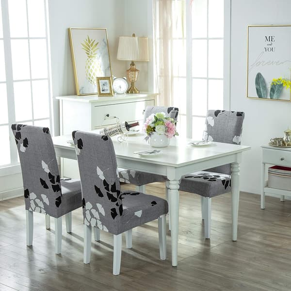 Spisestoltrekk, moderne elastisk slitesterk stoltrekk stretch Ch