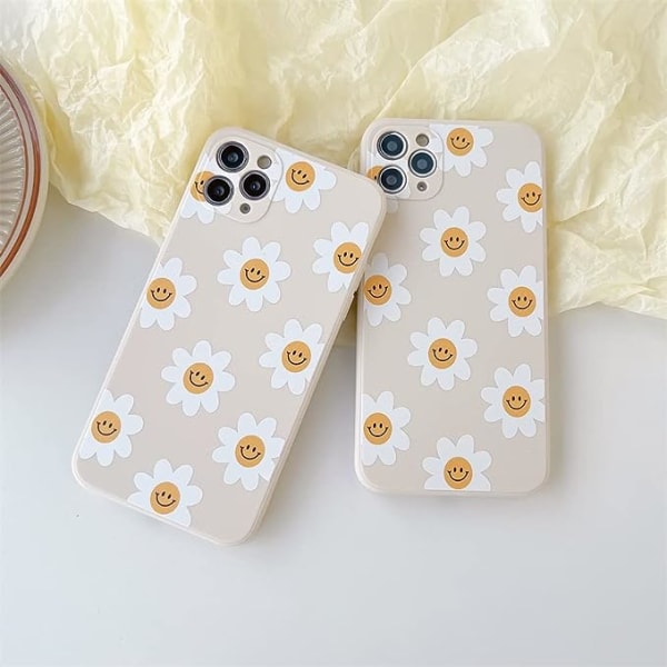 Sunflower Smile Cute Flower phone case för Apple iPhone 11 Pro 5.