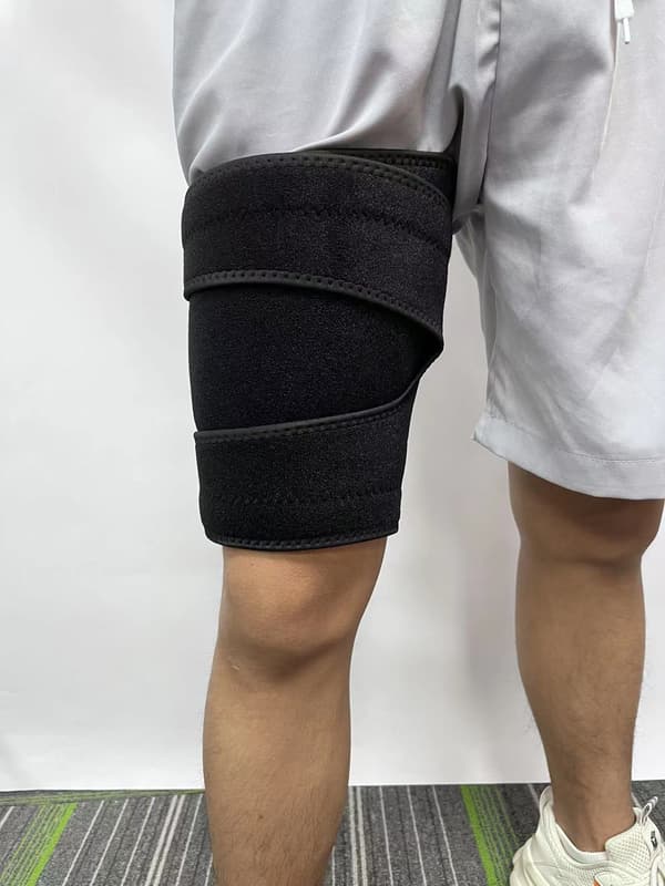 Reiden suojus - Hamstring Quad Wrap - Säädettävä kompressiohiha