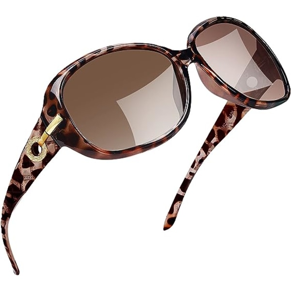 Damesolbriller polariserede overdimensionerede briller UV400 Moderigtigt